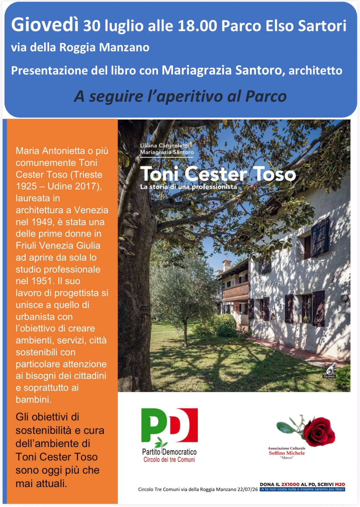 TONI CESTER TOSO _ LA STORIA DI UNA PROFESSIONISTA